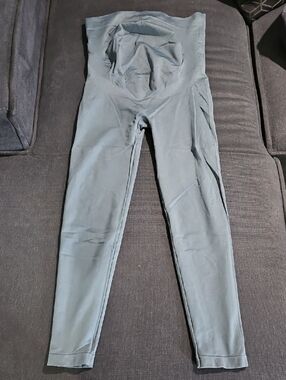 Maternity Leggings Steel Blue